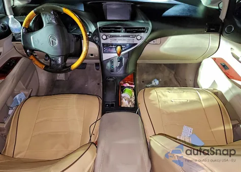 2010 Lexus Rx 350 z USA, uszkodzony, nr VIN 019562